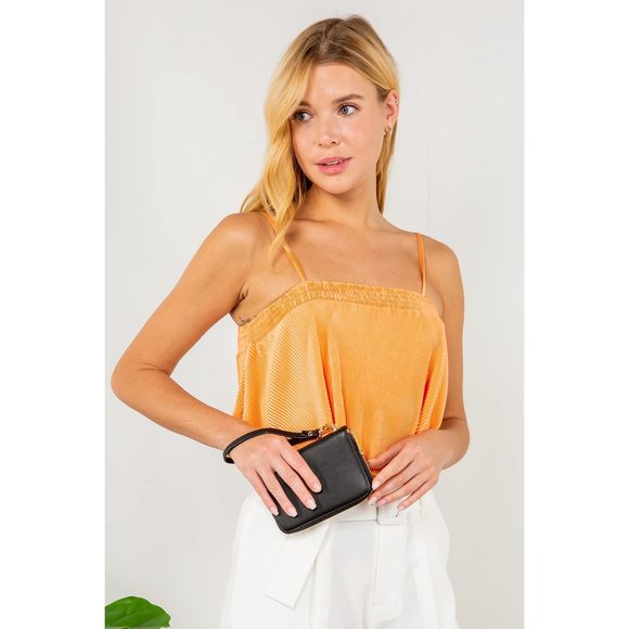 Small Zip Around Wristlet WalletMint Green C O_O - Picture 6 of 6